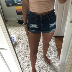bullhead jean shorts